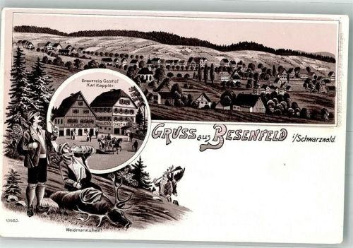 Besenfeld Brauerei u. Gasthaus Kappler Jäger Hirsch
