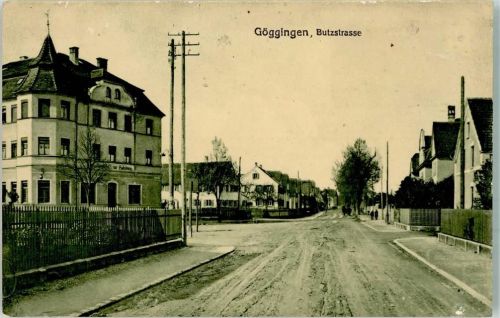 Göggingen 1917 Butzstraße