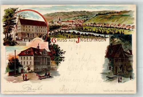 Ingelfingen 1899 Apotheke Ladengeschäft Xerlor