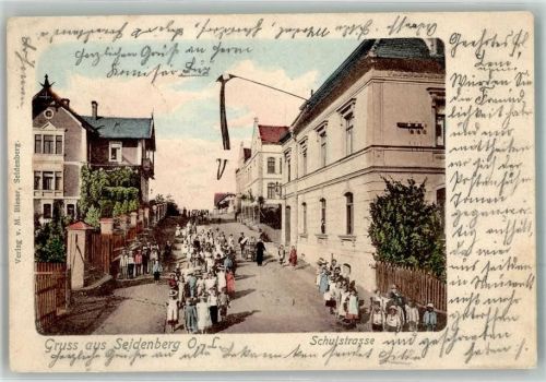 Seidenberg 1902 Schulstraße