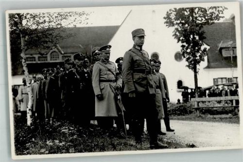 Kempten Wehrmacht SS und SA in Uniform Ort lt. Fotograf Hauck