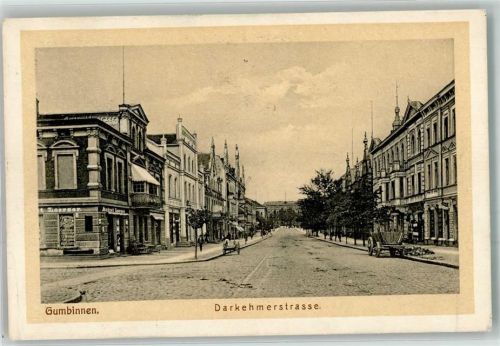 Gumbinnen Gussew 1908 - Darkehmerstraße