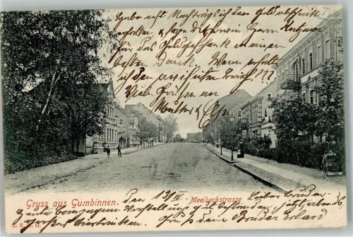 Gumbinnen 1904 Meelbeckstraße