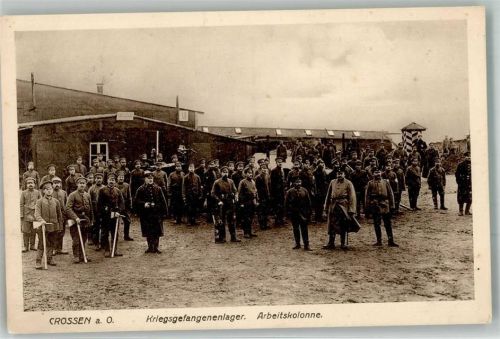 Crossen a.d. Oder Kriegsgefanngenenlager Arbeitskolonne