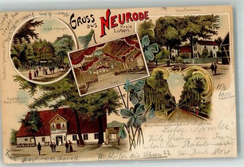 Neurode 1900 Oberförsterei Gasthaus zum Waldschloss