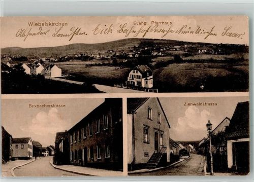 Wiebelskirchen 1916 Bexbacherstraße Ziehwalderstraße