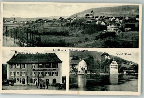 Hohentengen Schoß Rötteln Gasthaus zum Löwen