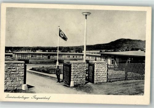 Augustdorf 1939 Eingang zum Landwehrlager