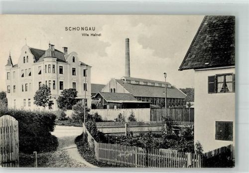 Schongau 1906 Villa Haindl