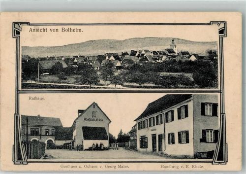 Bolheim Gasthaus zum Ochsen Rathaus Handlung Eisele