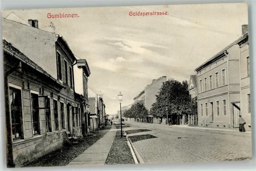 Gumbinnen 1908 Goldaperstraße