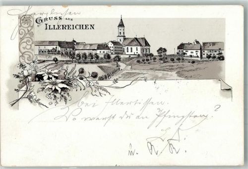 Illereichen 1897 Pfarrkirche Maria Himmelfahrt