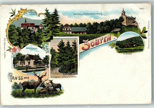 Zobten am Berge Schloss Gerkau Forsthaus Schiesshaus