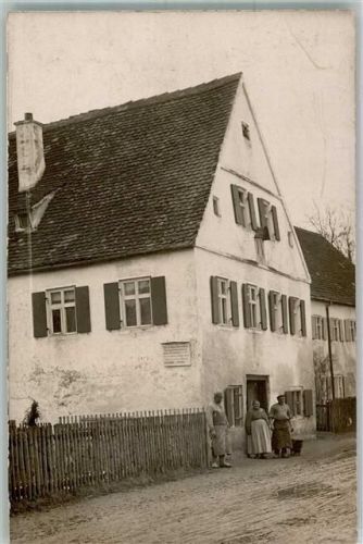 Ottmarshausen Wohnhaus Ort handschriftlich