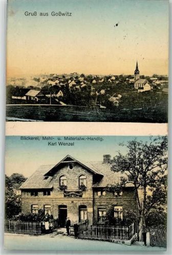 Goßwitz Materialhandlung & Bäckerei Wenzel