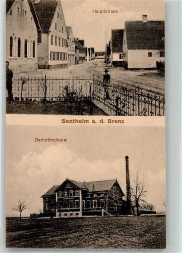 Sontheim Hauotstraße Dampfmolkerei