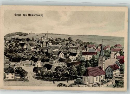 Holzschwang 1914 St. Georg-Kirche