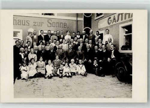 Murg Gasthaus zur Sonne Gruppenaufnahme