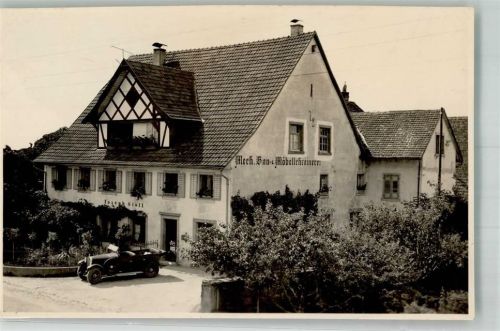 Grießen 1935 Mech. Bau- und Möbelschreinerei Stoll