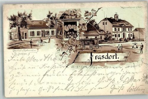Frassdorf 1900 Herrenhaus Gute Gasthaus Hoppe