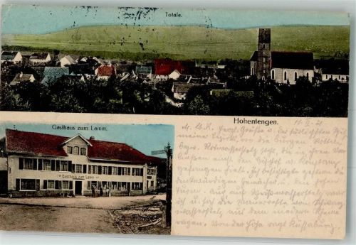 Hohentengen 1921 Gasthaus zum Lamm