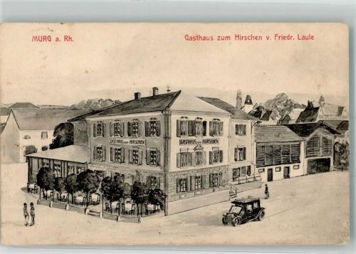 Murg 1924 Gasthaus zum Hirschen