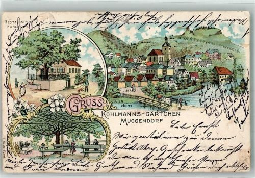 Muggendorf Gasthaus Kohlmann's-Gärtchen Gartenwirtschaft