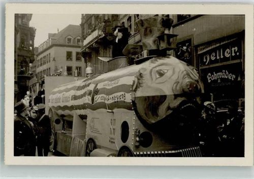 Köln, unsortiert 1930 Karneval Köln Mottowagen