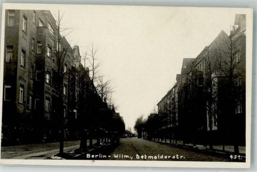 10115 W1000 Wilmersdorf Foto AK Detmolderstraße