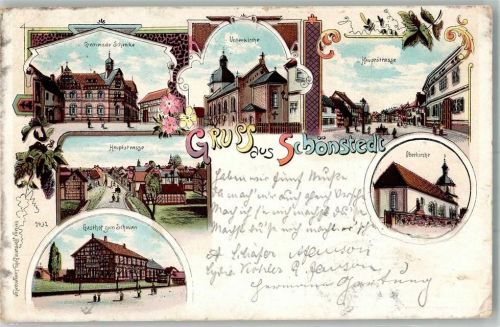 Schönstedt Gemeinde-Gasthaus Unterkirche Gasthaus zum Schwan Oberkirche