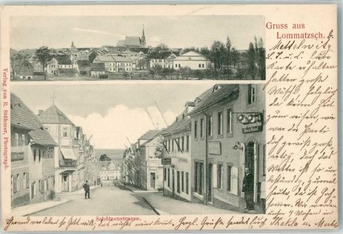 Lommatzsch 1904 Schützenstraße Cafe