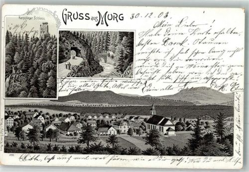 Murg 1903 Harpolinger Schloss Murgtal
