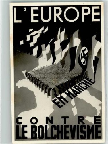 Paris 1942 Exposition L`Europe Contre Le Bolchevisme