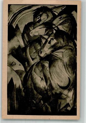 1920 Franz Marc : Der Turm der blauen Pferde