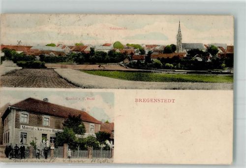 Bregenstedt Gasthaus Stahl Malerial- und Kurzwaren-Handlung
