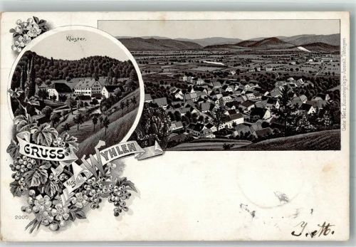 Wyhlen 1899 Kloster