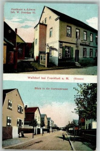 Walldorf Gartenstraße Gasthaus zum Löwen