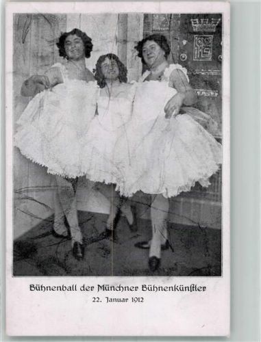 München Bühnenball der Münchner Bühnenkünstlers 1912