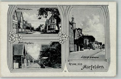 64546 W6082 Mörfelden - Langgasse Bahnhofstraße Westendstraße