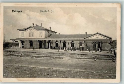 Ratingen 1923 Bahnhof Ost