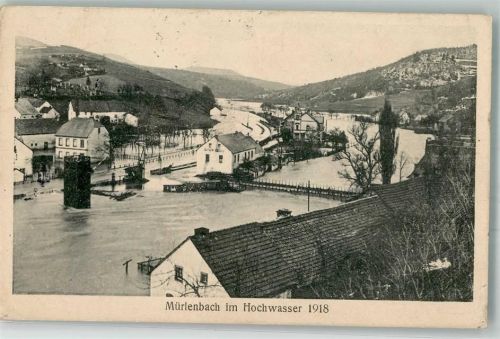 Mürlenbach Hochwasser-Katastrophe 1918 Mürlenbach