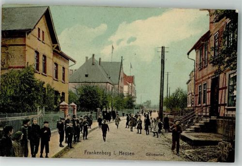 Frankenberg 1910 Geismartor Kinder