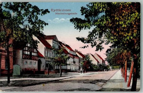 Eydtkuhnen 1940 Hindenburgstrasse
