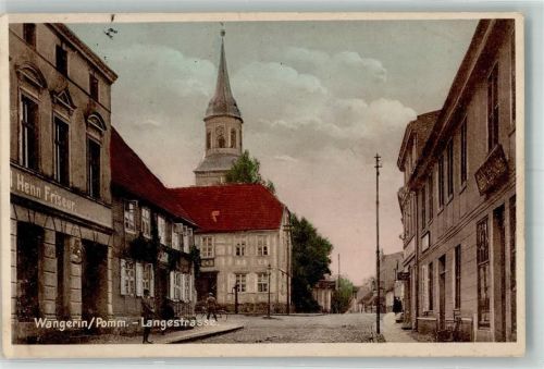 Wangerin 1924 Langestrasse Kirche