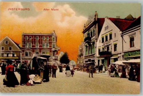 Insterburg Marktszene Alter Markt