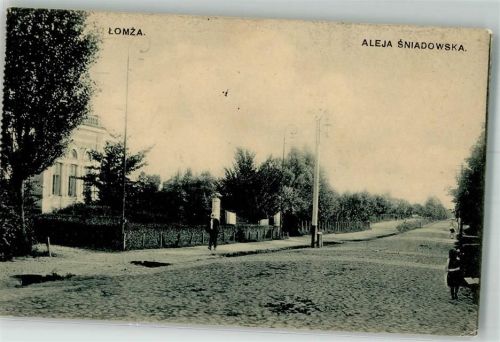 Lomscha Lomza 1915 Foto AK Feldpost WK I Nr. 64
