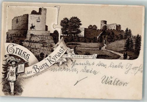 Kynast 1897 Burg Vorläufer