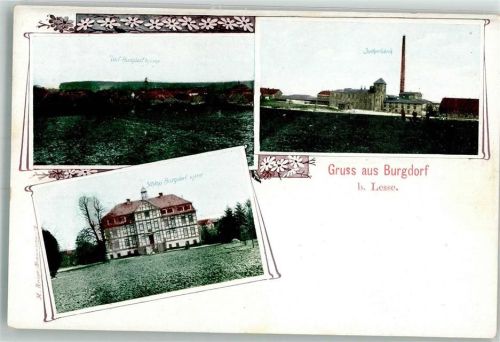 Burgdorf Zuckerfabrik Schloß Burgdorf