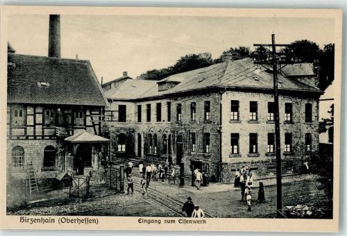 Hirzenhain Eisenwerk Eingang