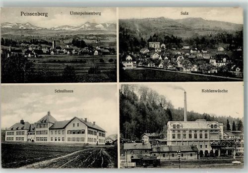 Peißenberg Unterpeißenberg Sulz Schule Kohlenwäsche